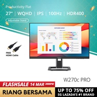 PRISM+ W270c PRO 27" 144Hz Gaming Flat Monitor [2560 x 1440]