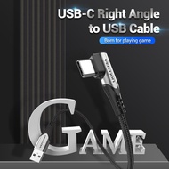 Vention USB Type-C Cable Right Angle to USB 2.0-A Cable Aluminum Alloy Type