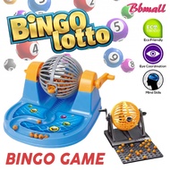BINGO LOTTO Lottery Games Classic Game Board Lucky Draw Number Picker Play Family Time / Permainan L