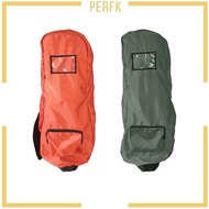 [Perfk] Golf Bag Rain Cover Golf Bag Raincoat Rain Hood Water Resistant Pouch Club Cases Rain Protection Cover for Practice