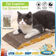 POODEE Pets Malaysia Cat Scratcher Corrugated Scratching Board Pad Kitten Claws Cat Toy Catnip Cat S