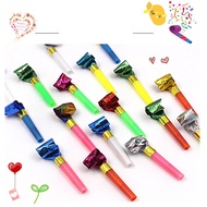 Party Blower Colourful Noisemakers Party Blowouts Whistles Party Squawkers Fringed Noise Maker Birthday Noisemakers Birt