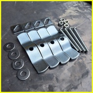 ✗ ﹊ ⊕ PLATE AND BOLTS FOR TOPBOX HNJ, RXR ETC.