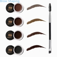 JVEDO 5 Colors Eyebrow Cream Gel Makeup With Brush Eyebrow Powder Deep Brow Makeup Long Lasting Wate