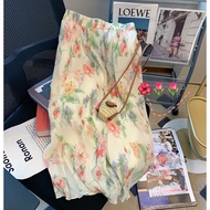 <[CDATA[A-line Chiffon Skirt]]>