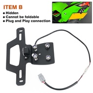 【Online】 ZX-4R ZX-25R Hidden License Plate Holder For NINJA ZX4R ZX4RR ZX25R Motorcycle Tail Tidy Fe