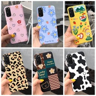 Samsung Galaxy S20 5G / S20 Plus (S20+) / S20 FE 4G 5G Lovely Pattern Soft Silicone Case S20 Lite S 20 20+ Candy Color Jelly Phone Casing