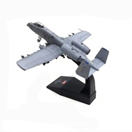 New 1/100 Scale US A-10 A10 Thunderbolt II Warthog Hog Attack Plane Fighter Diecast Metal Aircraft M