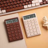 Date Small Silent Calculator Mini Portable Handheld Candy Color Cartoon Bag Cute Calculator Dopamine
