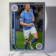 ERLING HAALAND MANCHESTER CITY TOPPS MERLIN 2024 Football Card
