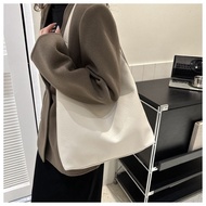 Women's College Tote Bag, Work Bag, Aesthetic College Tote Bag, Korean Style, Girls' Shoulder Bag