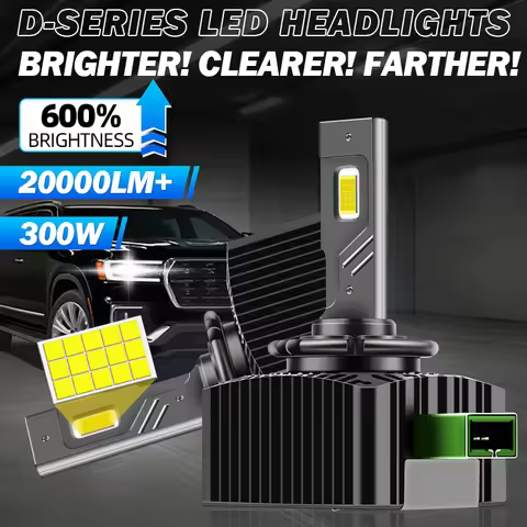 2xD3S D1S LED Headlights Canbus 1:1 HID D2S D4S D5S D1R D2R D3R D4R D5R Auto Lamp Super Bright Plug&