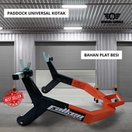 Standard rear paddock, box paddock, sport motorbike paddock