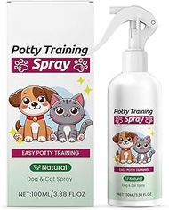 2026 New Pet Potty Training Spray 100ml/3.38fl.oz Gentle Formula for Dogs and Cats Guide To Defecate