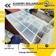 canopy solarflat hollow Galvanis besi anti karat