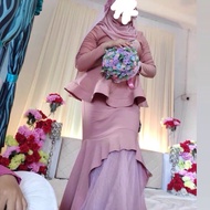 Baju nikah prelove , baju tunang prelove