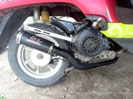 Knalpot racing copian sc projet full hitam beat fi beat karbu scoppy lama scoppy new vario 110-150 m
