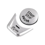 (WBNC) for 5 Series G38 G30 6GT F10 Car Aluminum Stop Engine Switch Button Cover Trim Sticker for 6 