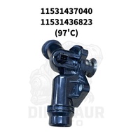11531437040/11531436823(97'C)BMW E36 X3/X5/Z3，E85 Z4，E39 ，E46 Termostat Dengan Perumahan/Thermostat 