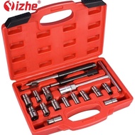Injector Cleaner Diesel Car Injector Seat Set Reamer Injector Tool Auto Repair Kit Diesel17 OQPB