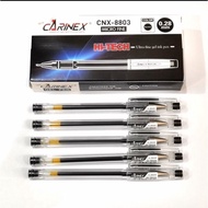 [1Pcs] Pulpen Hi-Tech Carinex Hitam - Pulpen Hitech Hitam-Pulpen Hitec murah