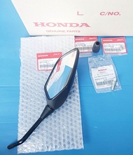 กระจกมองหลังด้านซ้ายแท้HONDA Click 125iรุ่นไฟหน้าLED ปี2015-2020, Click 160i,ADV350 อะไหล่แท้ศูนย์HO