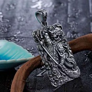 Kalung Liontin Guan Gong Yibo Yuntian Bahan Metal Untuk Hadiah