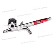 HOBBY-MIO HM-130 Dual-action 0.3MM Airbrush External Adjustment Entry Level Copper Airbrush for Comp