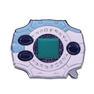 Digimon Adventure Digivice lapel pin 90s childhood nostalgia jewelry