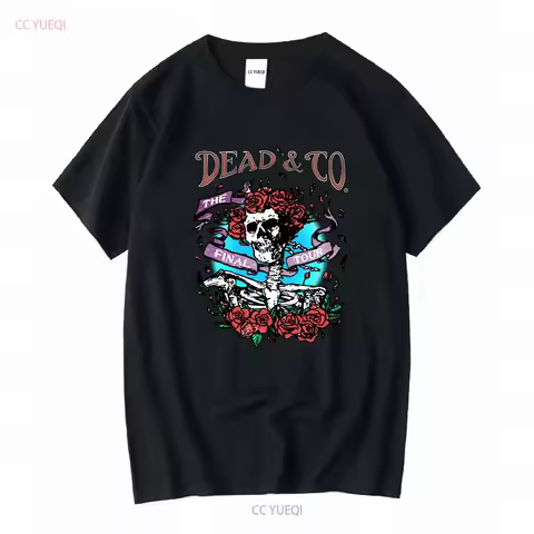 Dead Co Final Tour 2023 T shirt Men M Grateful Cover Band long or short sleeves vintage Washed Sligh