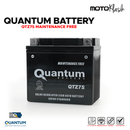 QUANTUM QTZ7S (5L) NO MAINTENANCE BATTERY (12V-6.5-6.7 AH) NON-SPILLABLE MOTORCYCLE ELECTROLYTE FILLED BATTERY 1PC