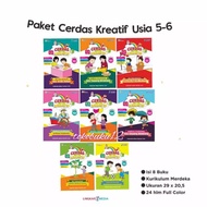 Thematic Package Book/8 -TK A Book (4-5 Years) TK B (5-6 Years)- Intelligent & Creative Media Circle