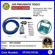 ATS 13161K (3PA013161K) 3MM ATS AIR MICRO DIE GRINDER KIT (MADE IN TAIWAN) | ATS AIR TOOLS [100% ORI