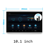 HRX1168A ผู้เล่นแอนดรอย์ที่นั่งเบาะหลังรถยนต์จอภาพบนพนักศรีษะ11 2 + 32G 11.6นิ้วหน้าจอสัมผัส4K ระบบค