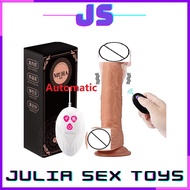 【Julia's】Real Dildo For Women Masturbation Auto Heating Permainan Sex Toy For SM Women Dildo Zakar P