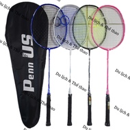 Penn US K520 Pro Carbon Badminton Racket + 10kg String with Bag