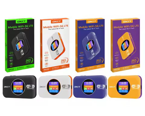 DNXT Newest MF967 Mifis Outdoor 4G Modem Pockets Wifi 4&6 Wireless Portable LTE 3000Mah Battery With