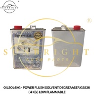 POWER FLUSH SOLVENT DEGREAASER GS836 ( 4 KG ) LOW FLAMMABLE