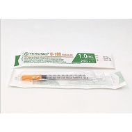 [GREEN SYRINGE] [INSULIN NEEDLE] [READY STOCK] Terumo Insulin Syringe, 1ml With 29g x 5/16" Needle- 