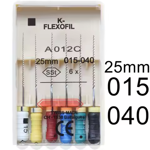 1 Pack 21/25/31mm Dental K-FILE/HEDSTROEM/K-FLEXOFILE/SPREADER Endo Root Canal C+ Files Dentistry En