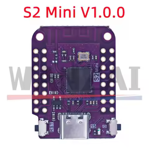 ESP32 S2 Mini WIFI Board Based ESP32-S2FN4R2 ESP32-S2 4MB FLASH 2MB PSRAM MicroPython For Arduino Co