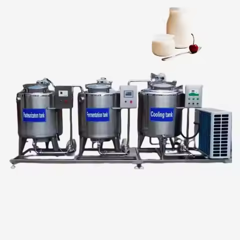 Customized Hot Sale Milk Pasteurization Machine UHT Milk Yogurt Ice Cream Production Line Durable In