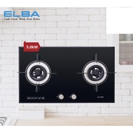 Elba Built-In Glass Hob 2Burners EGH-K8942G(BK)