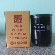 Oil Filter Isuzu Rocky 165hp (6BG1) Large Hole BC Brand
