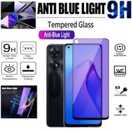 Tempered Glass Anti Blue Light 9H Blueray Radiation Full Oppo Reno 2 2F 3 3 Pro 4 4F 4 PRO 5 5F 6.4 