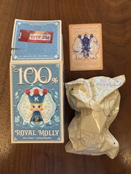 POP MART Royal Molly 100% 公仔連卡