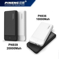 bank kuasa Pineng PN939 20000Mah / PN936 10000Mah PowerBank PN939/PN936