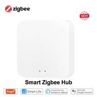 ZemiSmart Tuya Zigbee3.0 Hub Smart Controller PIR Sensor Door/Window/ Temperature Humidity/Smoke/Vibration/Water Leak/ SOS Light Brightness Zigbee Home Security Systems