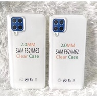 SOFTCASE CASING CLEAR HD SAMSUNG F62/M62 SILICONE THICK TRANSPARENTBENING BACK CAMERA PROTECTOR