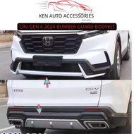 HONDA CRV 2024 Gen 6 BUMPER GUARD BODYKIT ONLY V SPEC RS SPEC, FRONT BUMPER ,REAR BUMPER GUARD BODYK